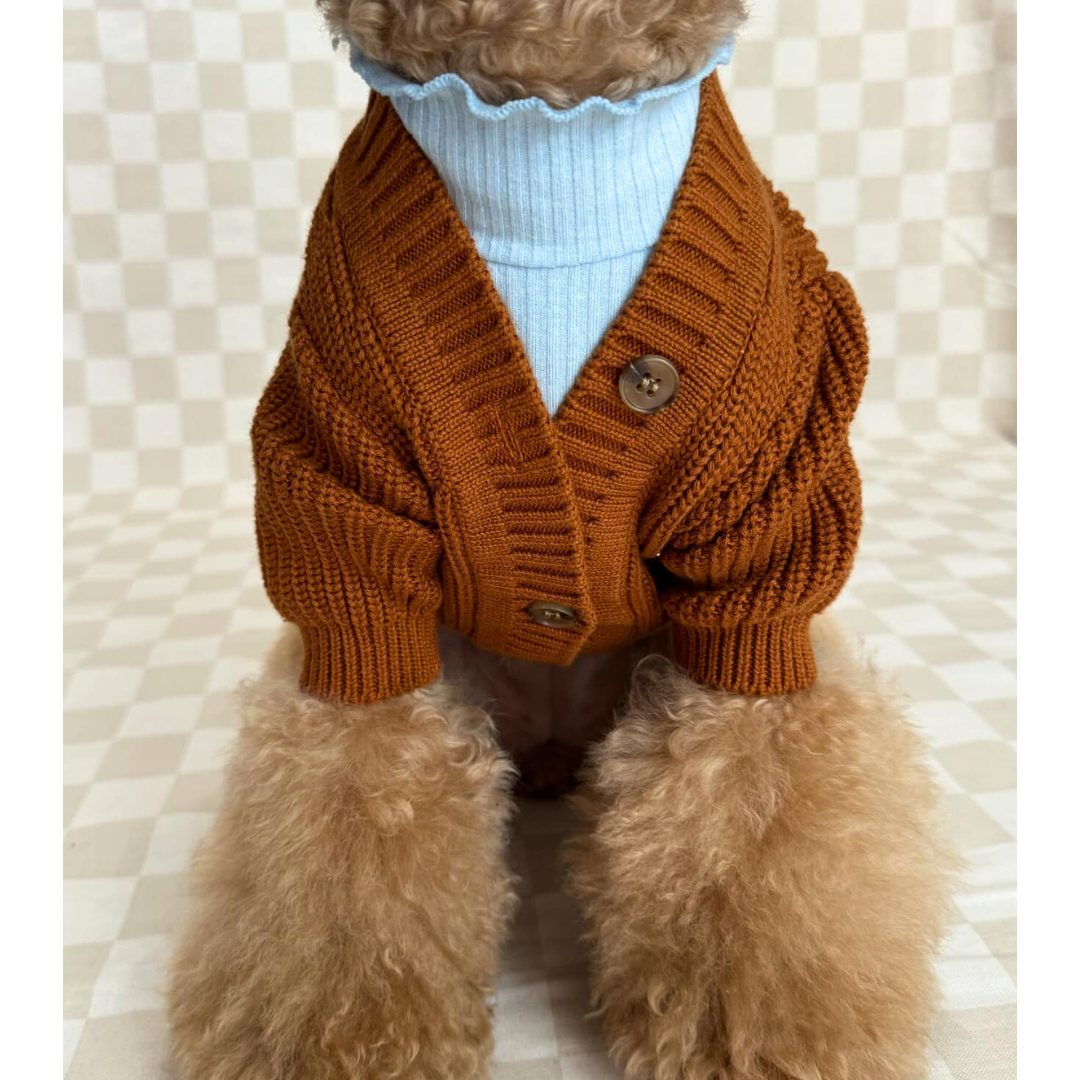 Knit Cardigan - Cocoa