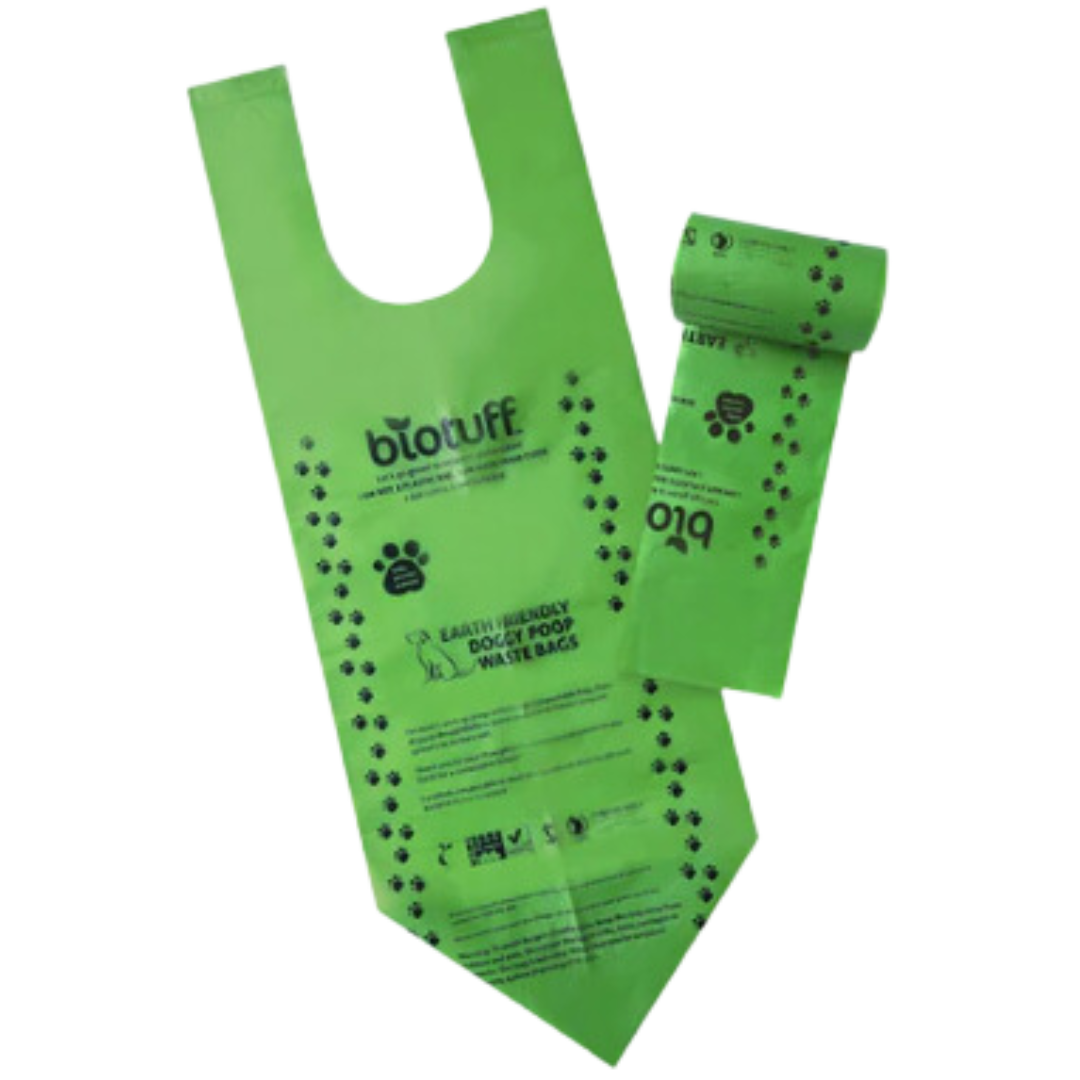 Compostable dog waste bags