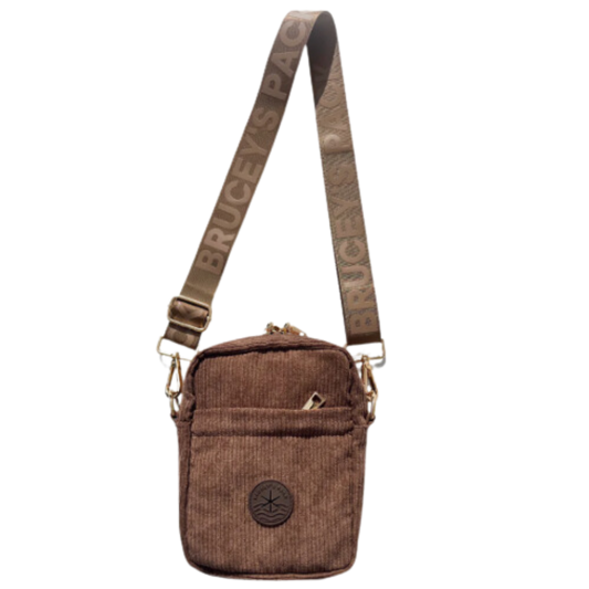 Bella Walking Bag - Chocolate Corduroy