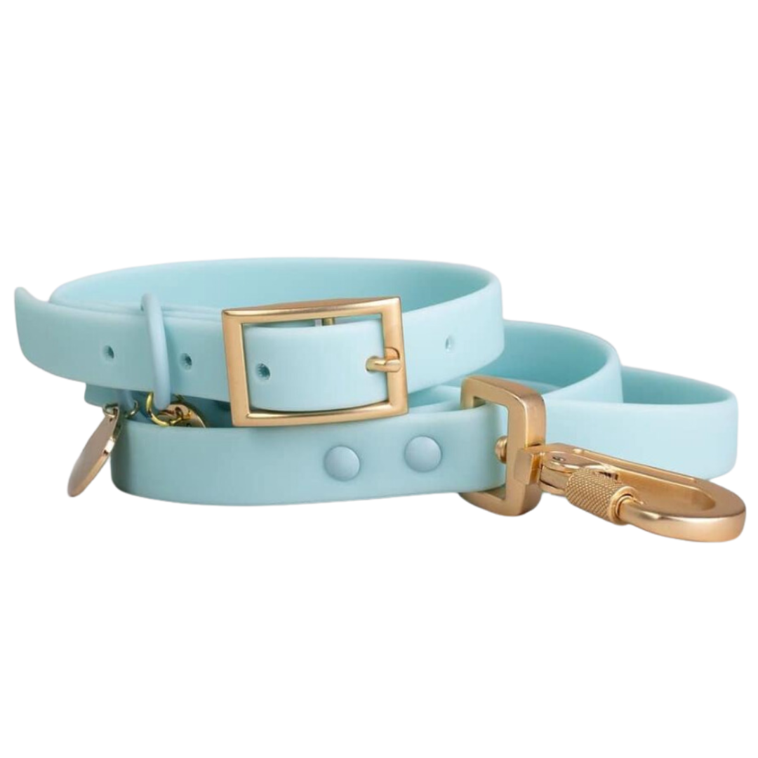 PVC Collar - Sky Blue