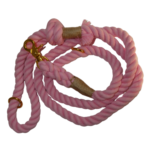 Rope Lead - Candy Pink