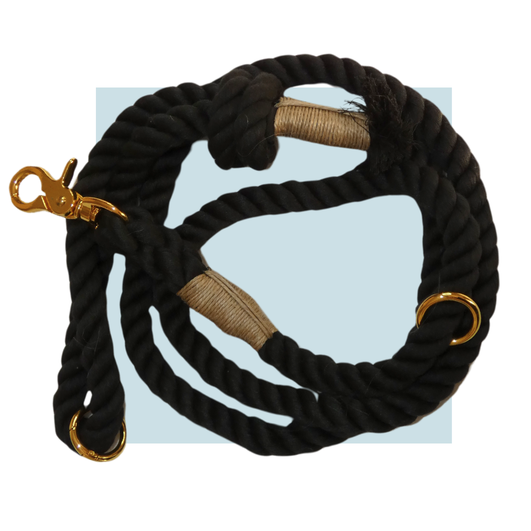 Rope Lead - Liquorice