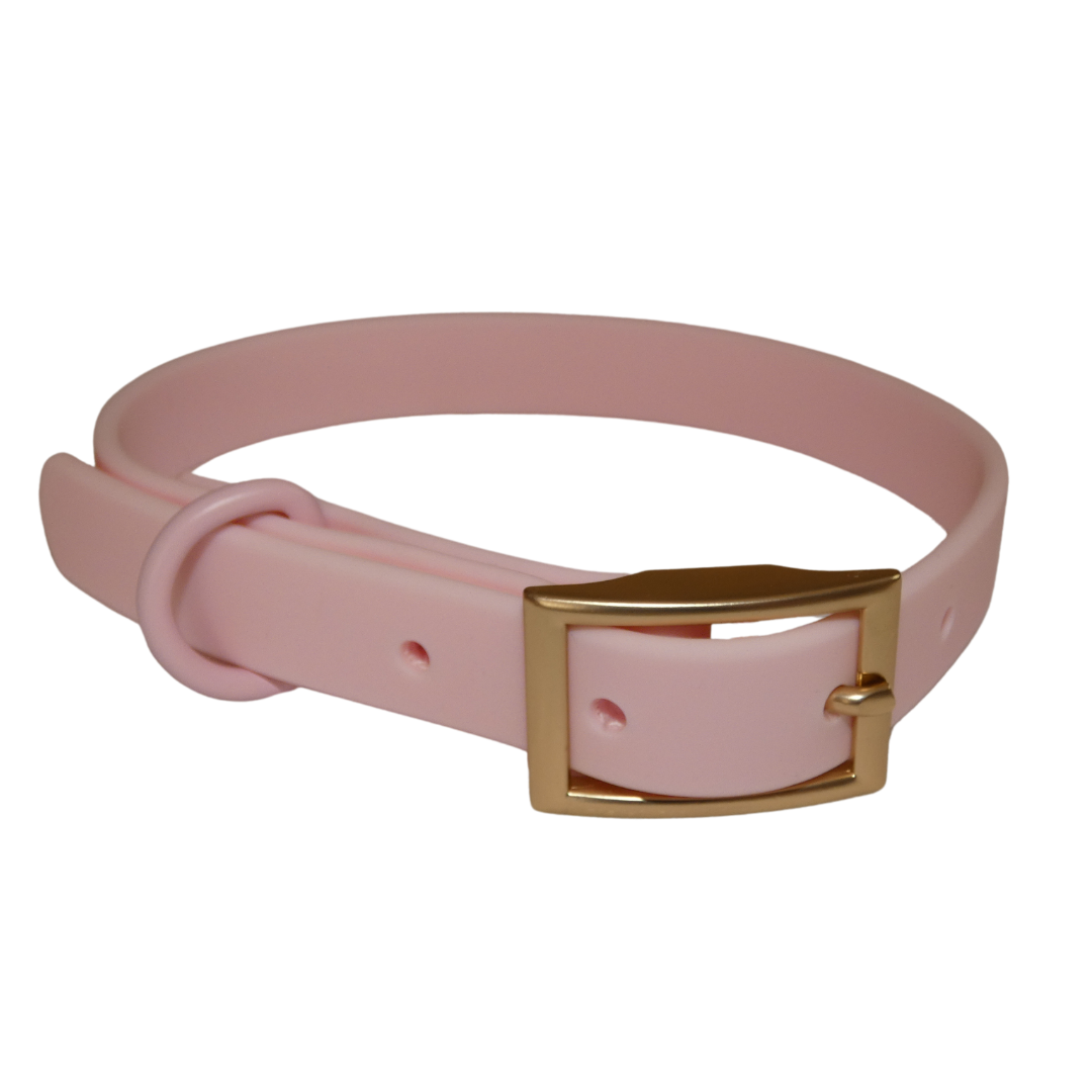 PVC Collar - Pastel Pink