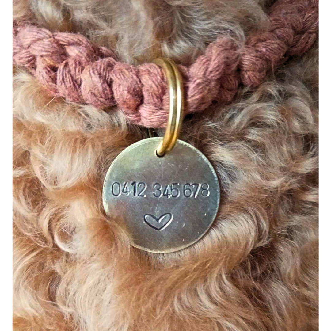 Brass ID Tag - Small